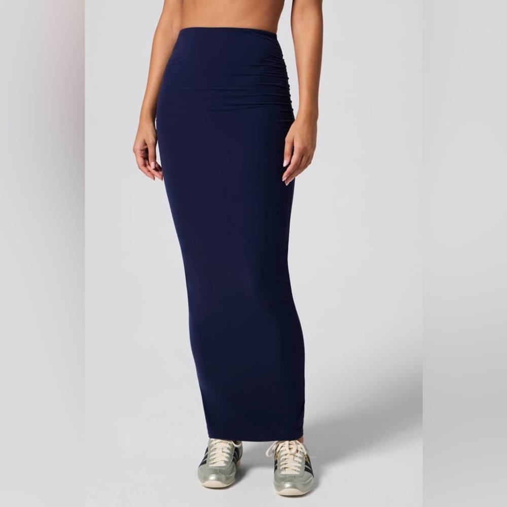 Fabletics Navy Sleek Skirt- Large